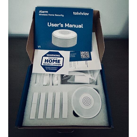 NEW Wireless Alarm 8pc Kit – DIY Install, Motion Sensor, No Fee, App & Alexa - Picture 2 of 5